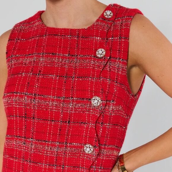 Avara Noelle Tweed Dress - Picture 3 of 6